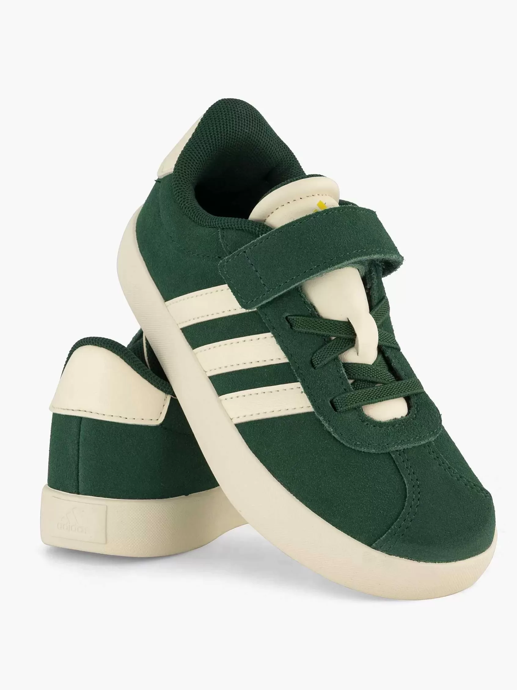 Kinderen adidas Jongensschoenen-Groene Vl Court 3.0 El C