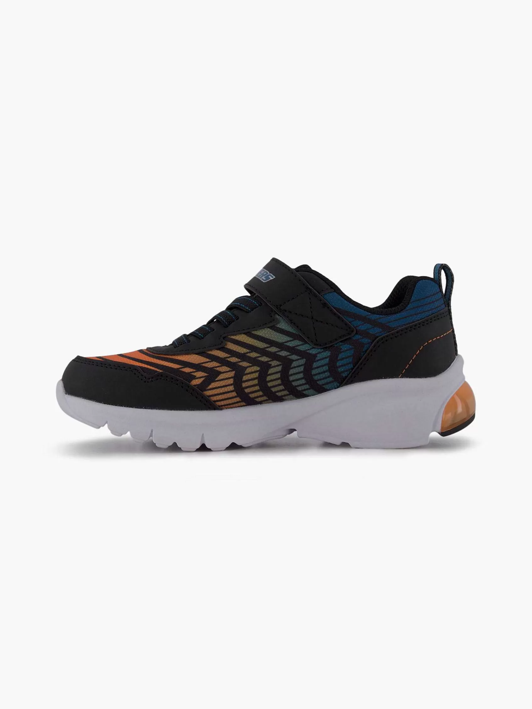 Kinderen Skechers Jongensschoenen-Zwarte Stride Flex